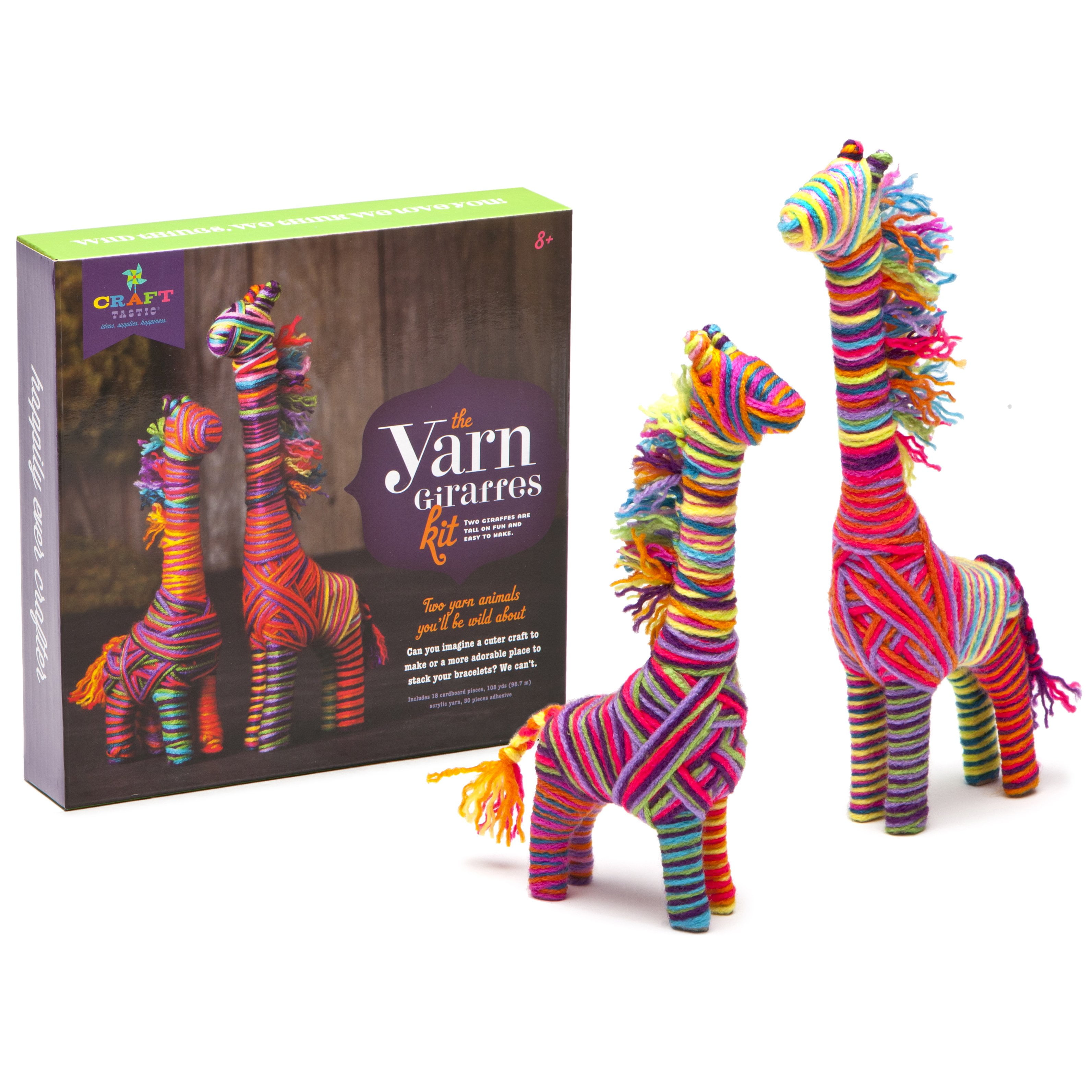Crafttastic Yarn Giraffe Kit