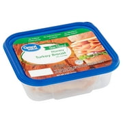 Great Value Honey Turkey Breast Lunchmeat, 9 oz Plastic Tub