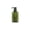 Green, variant on Dongrere Square Refillable Pump Bottle Dispenser, Plastic Clear Soap Dispenser for Hand Soap Shampoo Lotion Bathroom Sink Kitchen Counter, Green