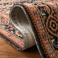 thumbnail image 6 of SAFAVIEH Classic Vintage Serrena Oriental Polyester Area Rug, Black/Rust, 6' x 9', 6 of 11