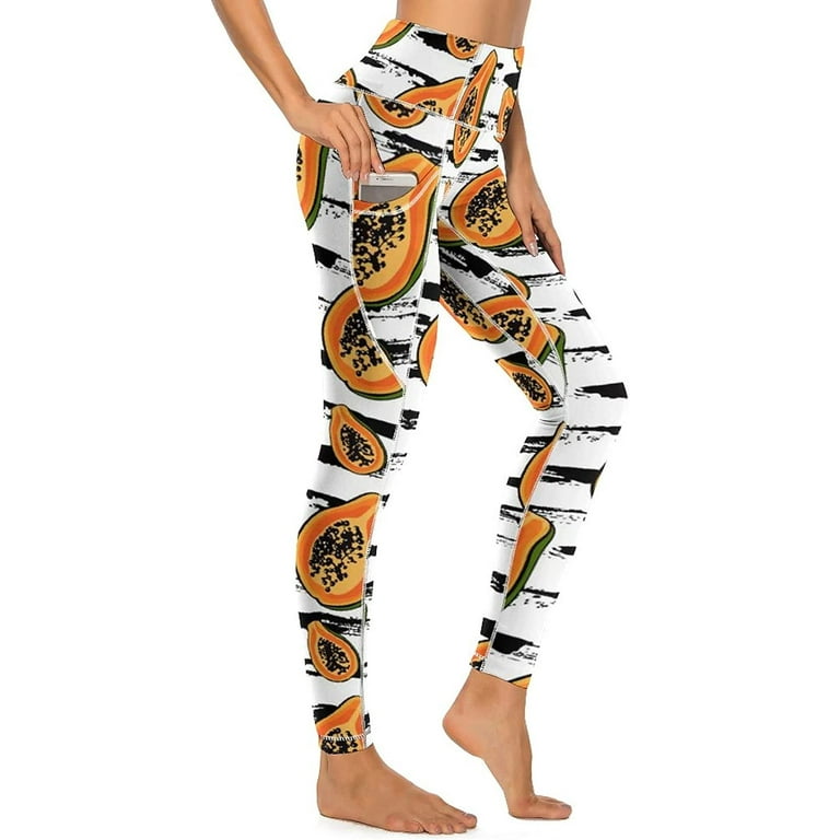 Tropical workout leggings cheap