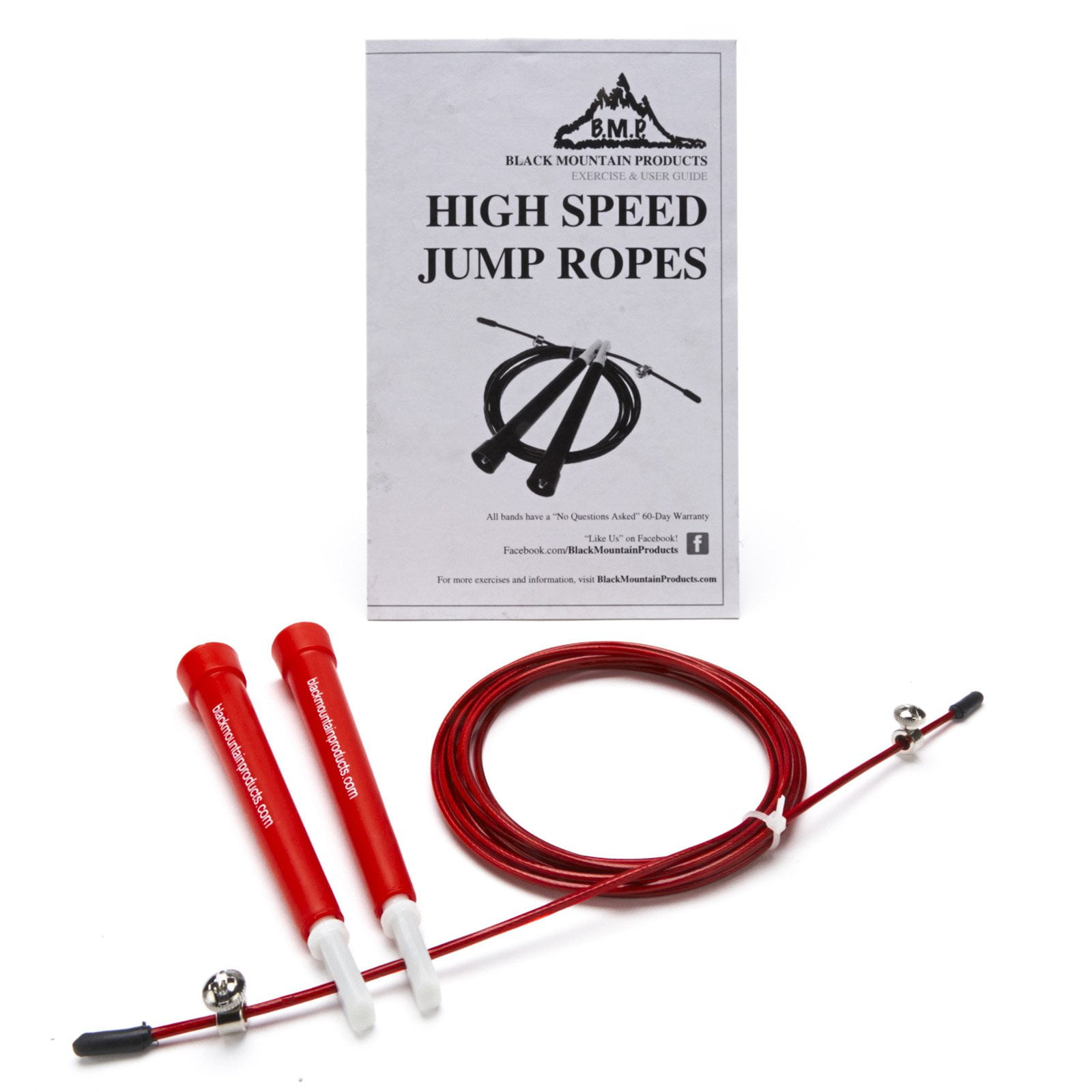 Black Mountain Products Speed Jump Rope Cable, Red