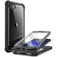 thumbnail image 1 of WEI Ares Designed for iPhone SE 2020 Case/iPhone 7 Case/iPhone 8 Case, [Built-in Screen Protector] Full-Body Rugged Clear Bumper Case for iPhone SE 2020/ iPhone 8/ iPhone 7 (Black), 1 of 7