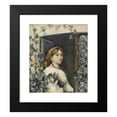 thumbnail image 2 of Eastman Johnson 20x22 Black Modern Framed Museum Art Print Titled - Peasant Girl in Window (circa 1900), 2 of 5
