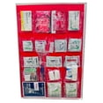 thumbnail image 2 of UniShield 4-Shelf Office/Industrial Metal First Aid Cabinet, Class B, Wall Mountable, Exceeds OSHA/ANSI Z308.1 2015, Over 1,500 Pieces, 2 of 9