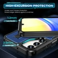 thumbnail image 2 of for Samsung Galaxy S24 Case with Stand, Shockproof Drop Resistant Protection Cover Finger Ring Rugged Phone Case with Built-in 360° Rotatable Ring Kickstand for Samsung Galaxy S24, Blue, 2 of 9