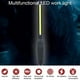 thumbnail image 2 of Lámparas de inspección de luz de trabajo COB con luz de trabajo LED recargable por USB magnética, linterna portátil para reparación de automóviles, para emergencias en talleres domésticos., 2 of 9