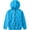 Light Blue, variant on Sentmoon UPF Clothing Girl Long Sleeve Girls Jackets Solid Color Skin Friendly Hooded Neck Zipper Workout Tops Casual 2025 Summer for Festive Outfit Light Blue 140