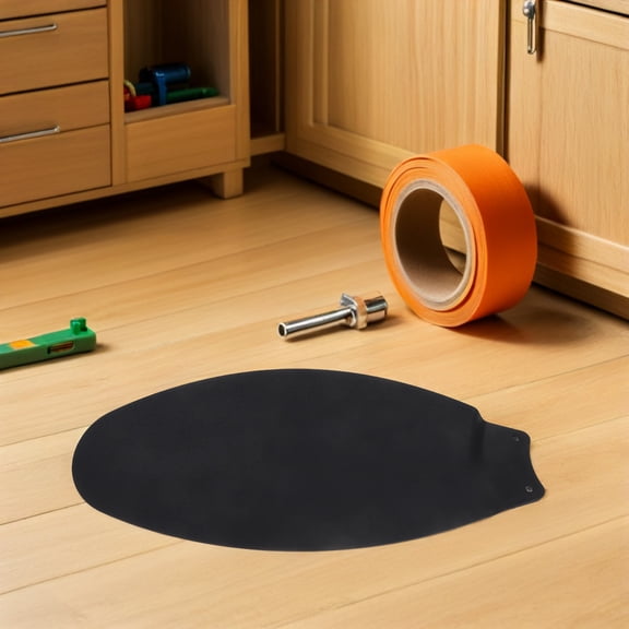 TABLZONE Fan Blade Replacement Black Plastic Ceiling Fan Parts for Easy Maintenance and Cleaning