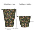 thumbnail image 2 of Lsque Funny Sloths In The Forest Pattern Telescopic Pencil Bag Pen Holder Stationery Case, Stand-up Retractable Transformer Bag Organizer, 2 of 6