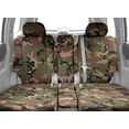 thumbnail image 2 of CalTrend Front 40/20/40 Split Bench Camo Seat Covers for 1999-2002 Chevy/GMC Silverado|Tahoe|Yukon 1500 - CV540-92KR Retro Insert and Trim, 2 of 3