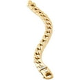 thumbnail image 3 of Pompeii Men's Cuban Link 14k Gold (70gram) or Platinum (113gram) 10mm Bracelet 9" (,), 3 of 3