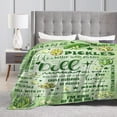 thumbnail image 6 of Pickle Throw Blanket, Gifts for Girl Boy Baby, Soft Fuzzy Flannel Throw Blanket Lightweight Warm Blanket for Kids Adult Bed, Sofa, Bed Room Decoration 30"x40", 6 of 6