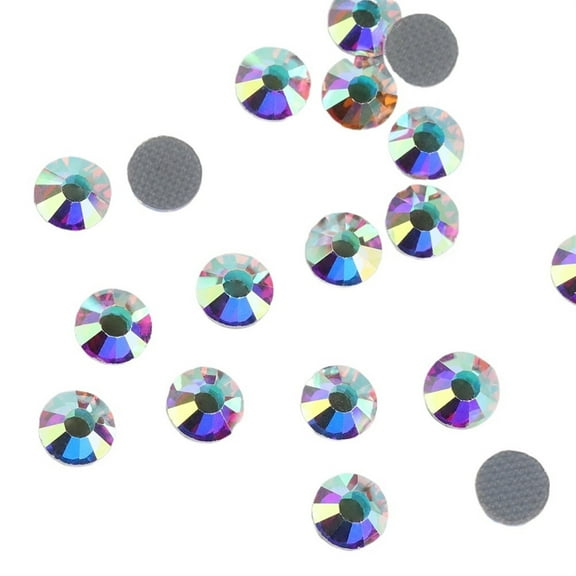 Crystal Electroplating Flatback Hotfix Rhinestones For Shoes Bags Garment Decoration DIY