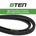 thumbnail image 3 of 8TEN Drive Belt for John Deere M82538 L120 L130 S80 S82 M75353 810-CBL2517T, 3 of 4