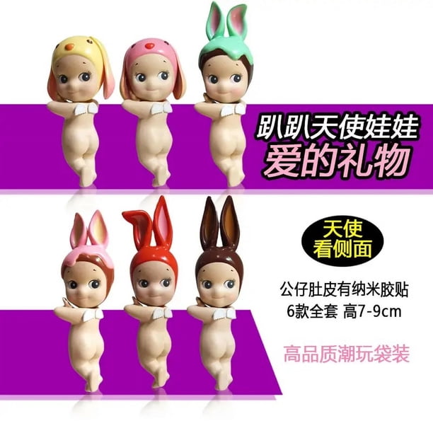 Sonny Angel Blind Box - Figuras de acción de Hippers acostados, lindo y misterioso juguete sorpresa, modelo de anime, muñeca para niños, regalos de Navidad