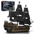 thumbnail image 1 of Kit de Modelo de Barco de Bloques de Construcción Mould King Perla Negra 5266+, 1 of 7