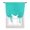 Turquoise Aqua, variant on Turquoise Aqua Tie Up Curtains for Kitchen Bathroom Bedroom Windows 45 Inch Length, Pure Green Solid Color Simple Minimalism Art Balloon Drape Curtains Shade Rod Pocket Drapery Curtain Panel, 42"x45"