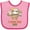 Pink and Fuchsia, variant on Inktastic Sloth I Love My Gigi Boys or Girls Baby Bib