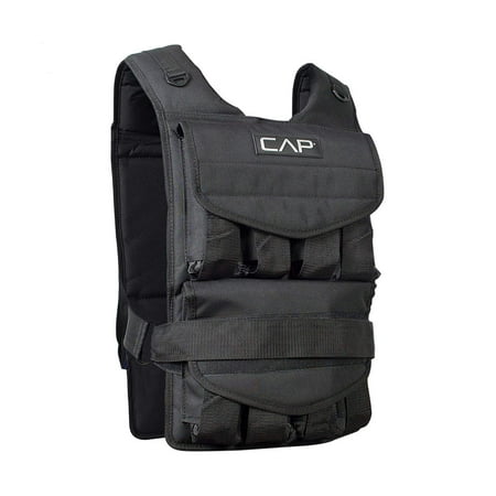 CAP Barbell Adjustable Weighted Vest, 80 lb (B015XTXYJG)