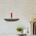 thumbnail image 3 of KONTONTY Rustic Wooden Floating Shelf Wall Rack for Sundries Storage, 3 of 6