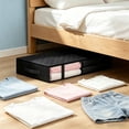 thumbnail image 5 of Under Bed Storage Box with Pull-Out Handles | Large Capacity Fabric Organizer for Clothes, Books, and Bedding | Dormitory, Home, or Closet Storage Container, 5 of 7