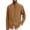 Orange, variant on Linen Blosues for Mens Button Long Sleeve Tee Shirts Tops Solid Baisc Blouses Collar Casual T-Shirts Soft Basic Tops 2026 Beach Gym Workout Golf Blouses