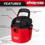 Shop-Vac 1-Gallon 20V Cordless Wet Dry Vacuum