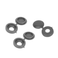 thumbnail image 4 of 400 Pcs Screw Cap Plastic Hinged Screw Head Covers Screw Cover Caps Snap-on Replacement Screw Decorative Covers (Grey), 4 of 6