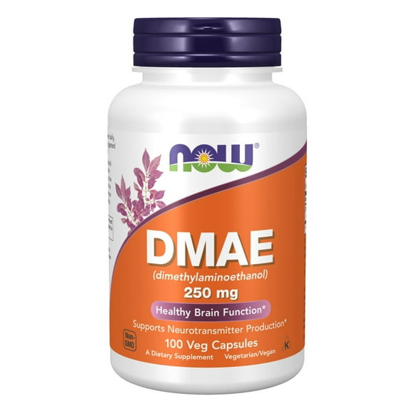 NOW DMAE 250 mg 100 vcaps 3090