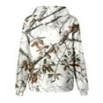 thumbnail image 6 of Xudanell Girls Camo Hoodie Toddler Oversized Hooded Sweatshirt Camouflage Casual Pullover Tops with Pockets White,Size 3-4, 6 of 6
