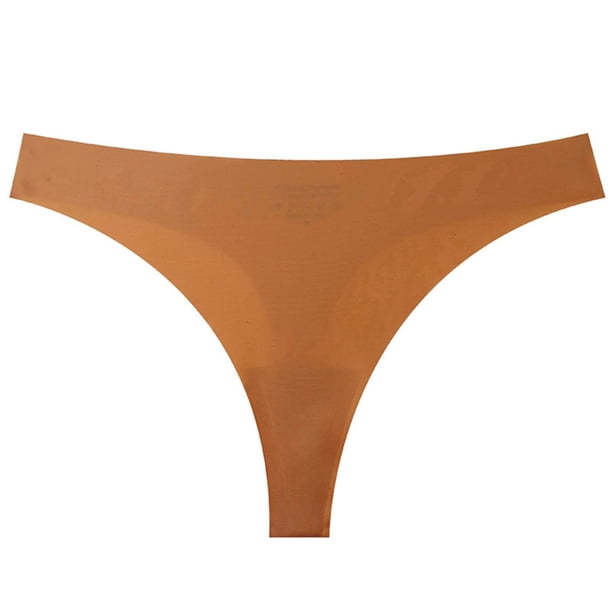 Ropa Interior de las Mujeres sin Costuras Tamaño Grande Cintura Baja Transpirable Nylon Hielo Pantalones de Seda, Ropa Interior de las Mujeres Pantalones de Uso Diario Suave
