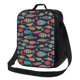thumbnail image 1 of Balery Colorful Fish Caja de Almuerzo y Bolsa de Almuerzo para Hombres y Mujeres, Bolsa de Almuerzo Reutilizable con Gran Capacidad, Bolsa de Almuerzo Aislada, 1 of 7