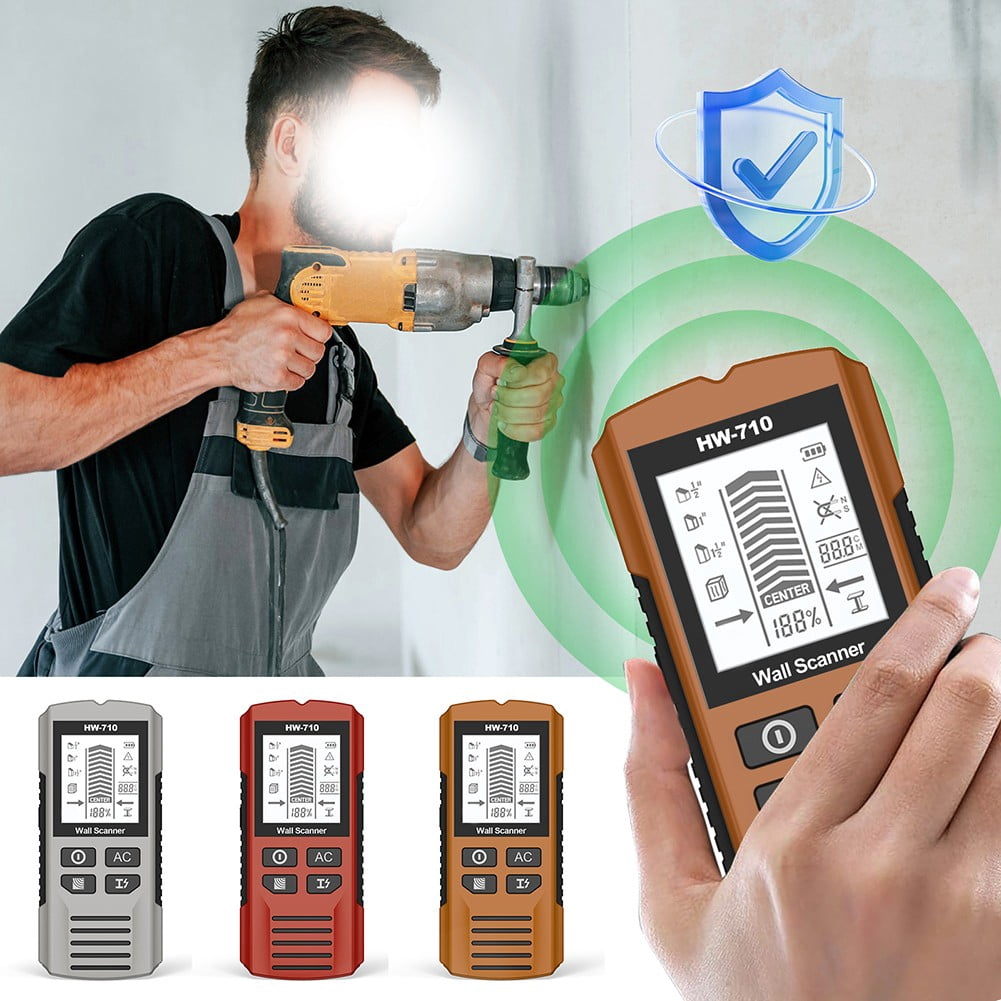 Handheld LCD Display Wall Metal Detector Stud Finder Wall Scanner Stud Finder