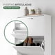 thumbnail image 3 of Mueble Zapatero Organizador de Calzado 4 Cajones Blanco y Madera, Clóset para Zapatos hasta 24 Pares blanco M, 3 of 7