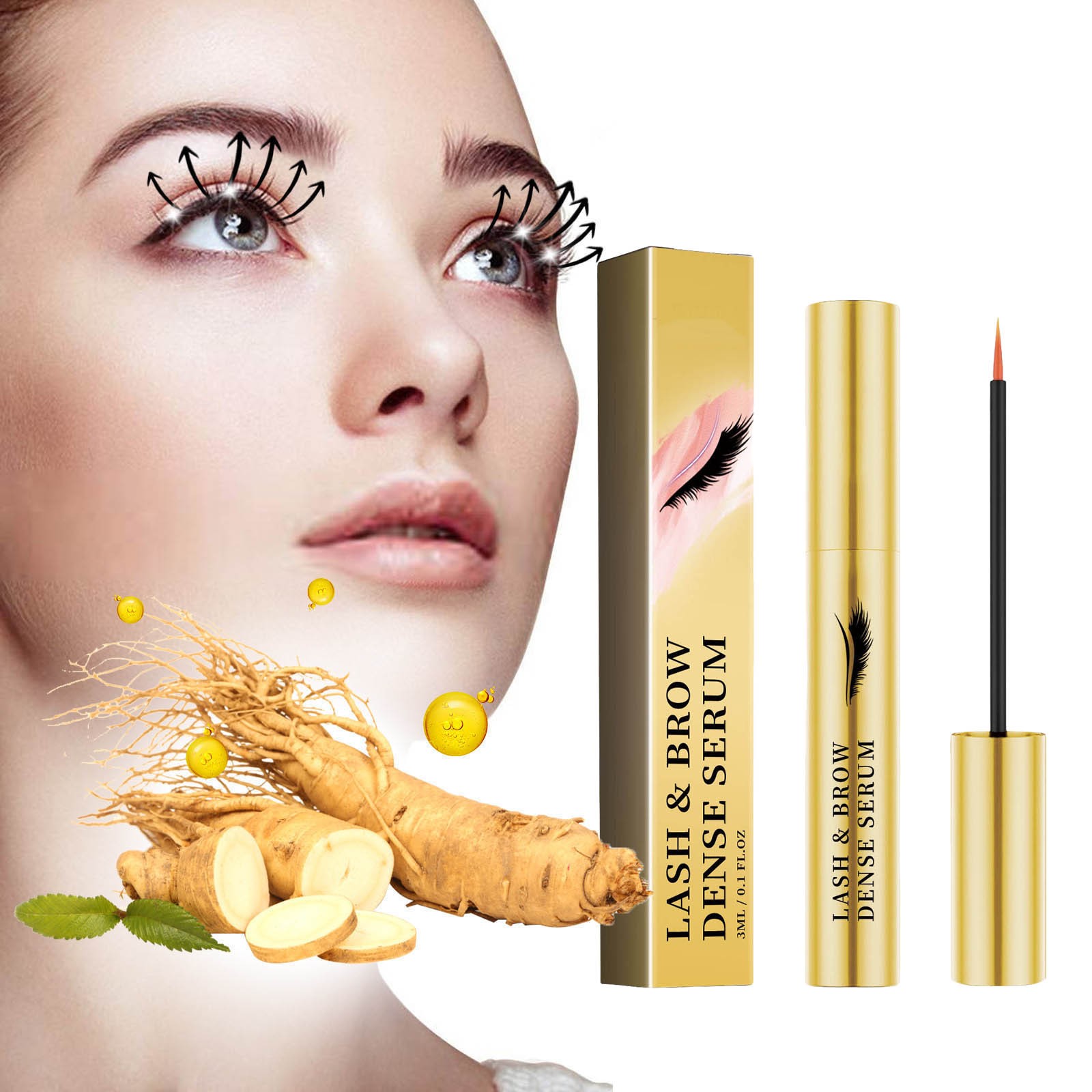 Lash 3ml Eyelash Growth Lash For Eyelash Growth Thickness Stronger ...