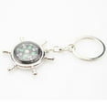 thumbnail image 2 of Naierhg Creative Compass Pendant Car Keychain Purse Bag Key Ring Men Women Ornament, 2 of 7