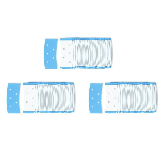 108Tiras de Cinta para Peluca, Cinta Impermeable de Doble Cara para Peluca de Encaje, Cinta Adhesiva Azul para Pelucas, Extensiones de Cabello, Peluquines
