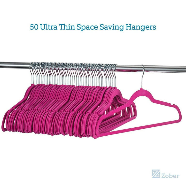 Velvet Hangers, Non-Slip Hangers, (100 pack) Space Saving Closet hangers,  Ultra Slim Standard Hangers (Turquoise) 360 - degree swivel strong Hook  Hold up to 10 lbs 