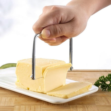 

Butter Wire Slicer Stainless Steel Handheld Butter Cutter Cheese Cutting Wire Cheese Cutting Wire Cutter Kitchen Tools