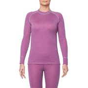 THERMOWAVE - MERINO XTREME / Womens Merino Wool Thermal Shirt / GRAPEADE - Large