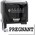 thumbnail image 1 of Large Self-Inking Pregnant Stamp, Trodat Printy 4913, Press and Print Stamping, Impression Size 7/8" x 2-1/4", Up to 10,000 Impressions - Black Ink, 1 of 10