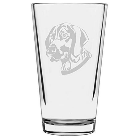 

Vizsla (Alternate) Dog Themed Etched All Purpose 16oz Libbey Pint Glass