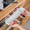 thumbnail image 3 of Silverware Drawer Organizer Expandable Utensil Tray for Kitchen Adjustable Flatware and Cutlery Holder White Cutlery Organiser, 3 of 7