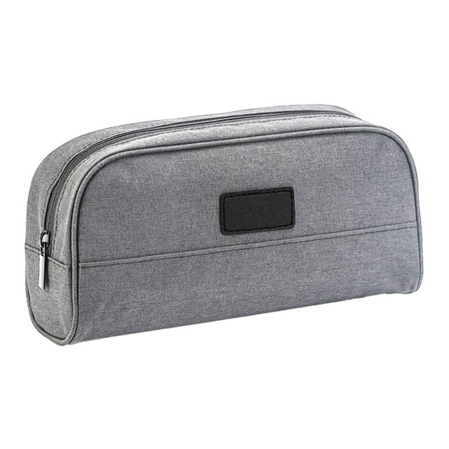 Trousse de Toilette Pliable Compacte - Kit Essentiel de Voyage Imperméable (22x7cm Oxford)