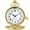 Gold, variant on Smooth Vintage Pocket Watch with Chain, Arabic Numerals Scale Mens Watch Christmas Graduation Birthday Gifts Fathers Day