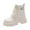 4-White, variant on AnuYalue Boots on Clearance 2025 Flatform Boots for Women, Heeled Combat Boots Chunky Heel Booties Round Toe Lace Up High Heel Ankle Boots