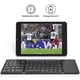 thumbnail image 4 of Tri-Fold Bluetooth Keyboard, Bluetooth Portable Mini Wireless Keyboard with Touchpad Mouse - Black, 4 of 5