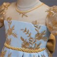 thumbnail image 4 of AAMILIFE Robe de Mariage en Tulle et Dentelle pour Filles, Élégante Robe de Princesse pour Fête, Robe de Cérémonie, Robe pour Enfants, 4 of 8