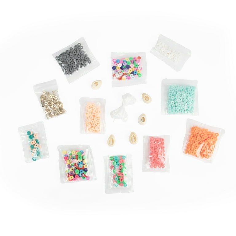 Cousin DIY Heishi Bead & Cowrie Shell Bracelet Kit - Walmart.com
